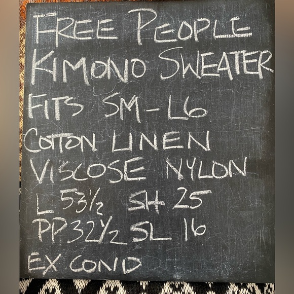 Free People Landmark Duster Sweater Kimono - Picture 8 of 16